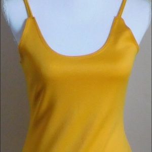 Revamped Brand, Marigold yellow dress.